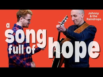 'A Song Full of Hope': Upbeat song with a signing video
