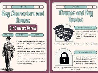 Dr Jekyll and Mr Hyde Quick Look Revision Booklet