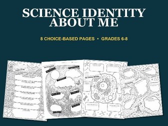 Science Identity About Me Activity