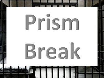 Prism Break! An engaging problem solving revision task.