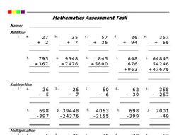 addition subtraction multiplication division pdf by proresources addition subtraction multiplication division pdf by proresources teaching resources tes
