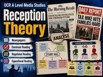 OCR A Level Newspapers Reception Theory