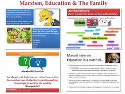 GCSE Sociology - Marxism, Education & Family | Teaching Resources