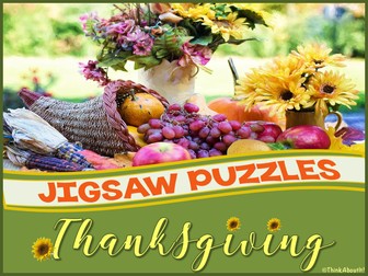Thanksgiving Day Activities Jigsaw Puzzles