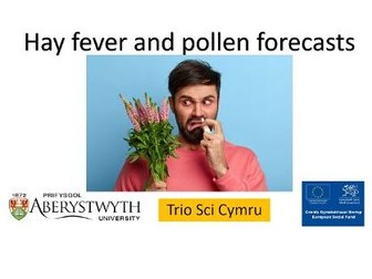 Hay fever and pollen forecasts