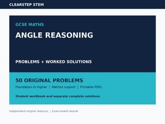 GCSE Angles Geometry Worked Solutions