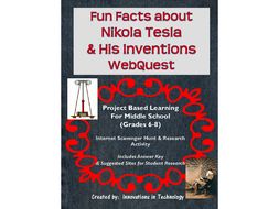 Fun Facts about Nikola Tesla - Internet Scavenger Hunt