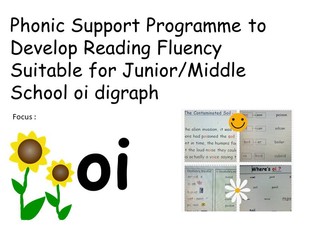 This is a phonic support programme containing an overview of lessons and resources