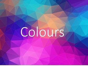 Primary theme Colours