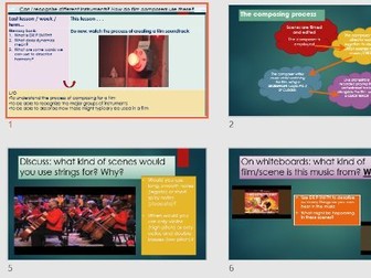 GCSE Film Music Lesson 1
