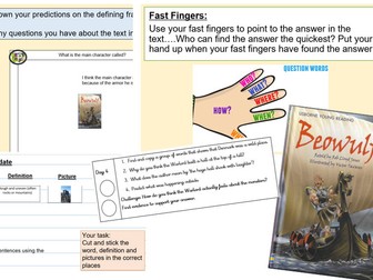 Beowulf VIPERS guided reading