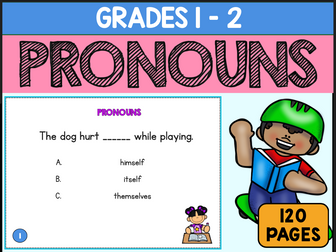 Pronouns Task Cards  Engaging Activities