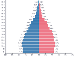 Population Pyramid Worksheet Ks3 - worksheet