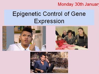 AQA 2016 Epigenetics A-Level Year 2