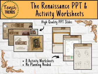 The Renaissance PPT & Activity Worksheets