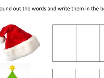 FESTIVE Phoneme frame CVC words