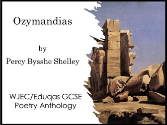 Ozymandias - WJEC/Eduqas