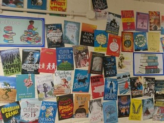 200 Books to Read Before You Leave KS2 Display