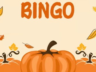 Thanksgiving Bingo Fun Activity
