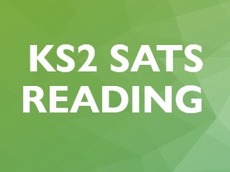 KS2 Year 6 SATs Complete Reading Test 