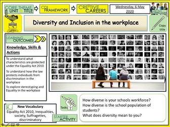 Diversity and Inclusion in the workplace Careers