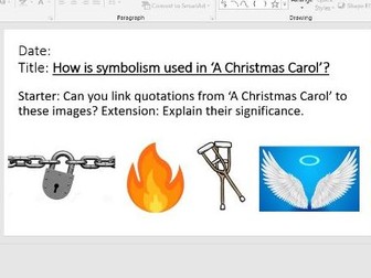 Symbolism in 'A Christmas Carol'