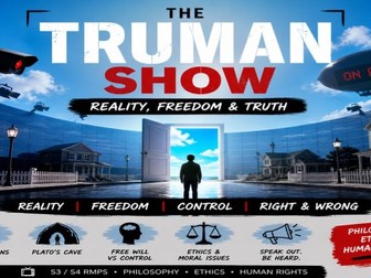The Truman Show: Reality, Freedom & Truth | Complete RMPS / Philosophy Unit (S2-S4)