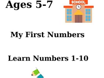 Numbers 1-20 Worksheets for Preschool & Kindergarten.