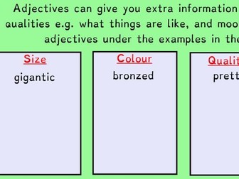 Adjectives and Adverbs KS2