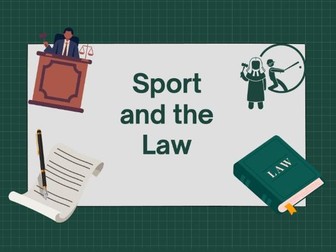 AQA A Level PE Sport and Law Paper 2 Powerpoint