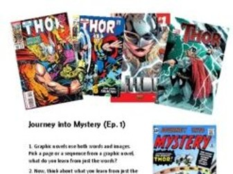 Comic Book Worksheets - Contemporary Possibilities