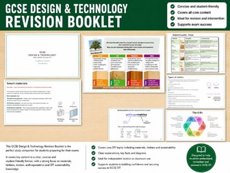 GCSE Design & Technology Revision Booklet (2026)