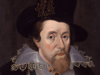 King James I biography lesson