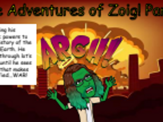 KS1 and Primary Curriculum Interactive Adventure Slides- The Adventures Of Zoig! (bumper pack)