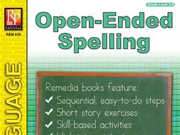 Open-Ended Spelling