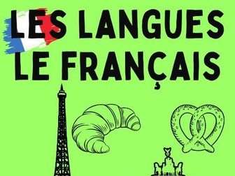 French and German subject/room signs