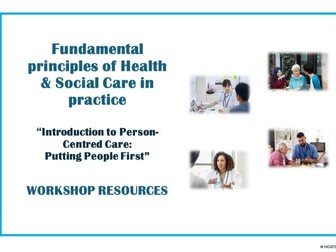 Person centred care Workshop resources