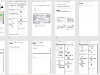 KS4 Geography Intervention/Revision booklet: UK in the 21st Century OCR B