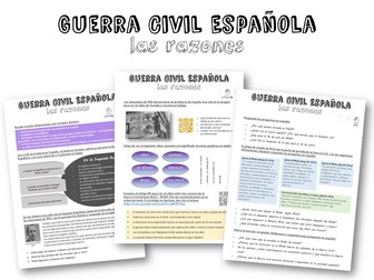 A level Spanish - la Guerra Civil (razones)