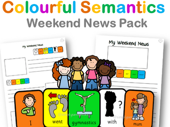 Colourful Semantics: Weekend News!