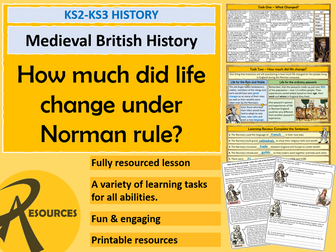 KS3 History: How far did life change during the Norman Conquest