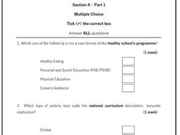 James - Scenario - Full AQA style exam (80 marks) PDF