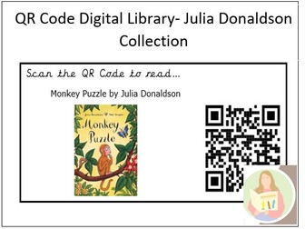 QR Code Digital Library- Julia Donaldson Collection