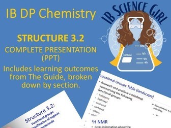 IBDP Chemistry Structure 3.2 Complete PPT
