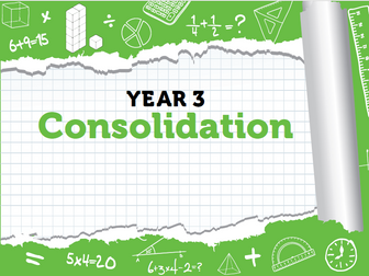 Year 3 - Autumn Term Consolidation pack of resources including: overview, worksheet and games.