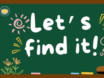 Let's find it! Travels - Active brain break