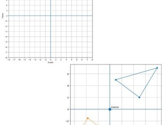 Fractional Scale Factors for Enlargements KS4 Foundation Walkthrough Worksheet