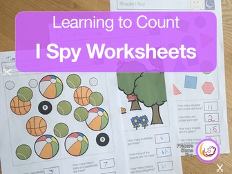 I Spy Counting Activities