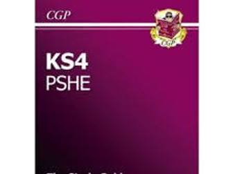 PSHE KS4 Scheme of work