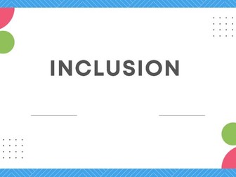 SEN Training on Inclusion